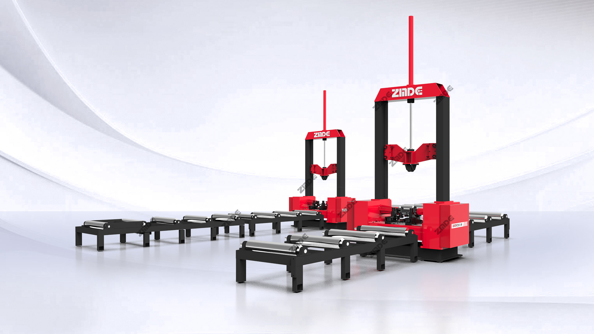 裝配式H/T型鋼梁組立機